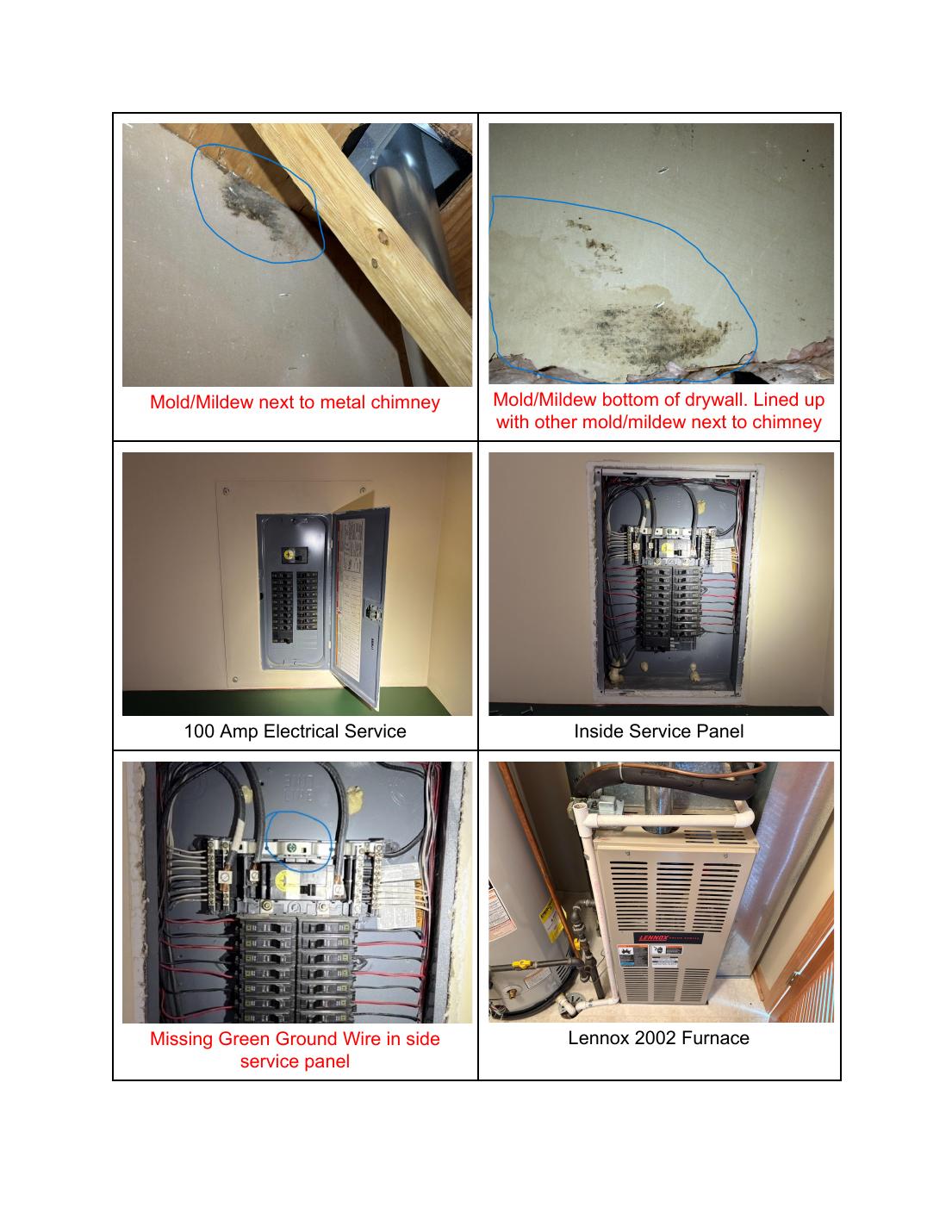 Sample inspection report page 9
