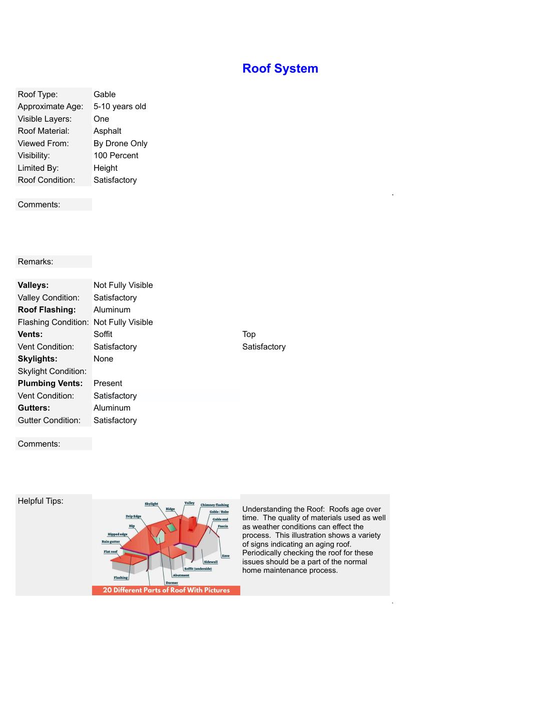 Sample inspection report page 12