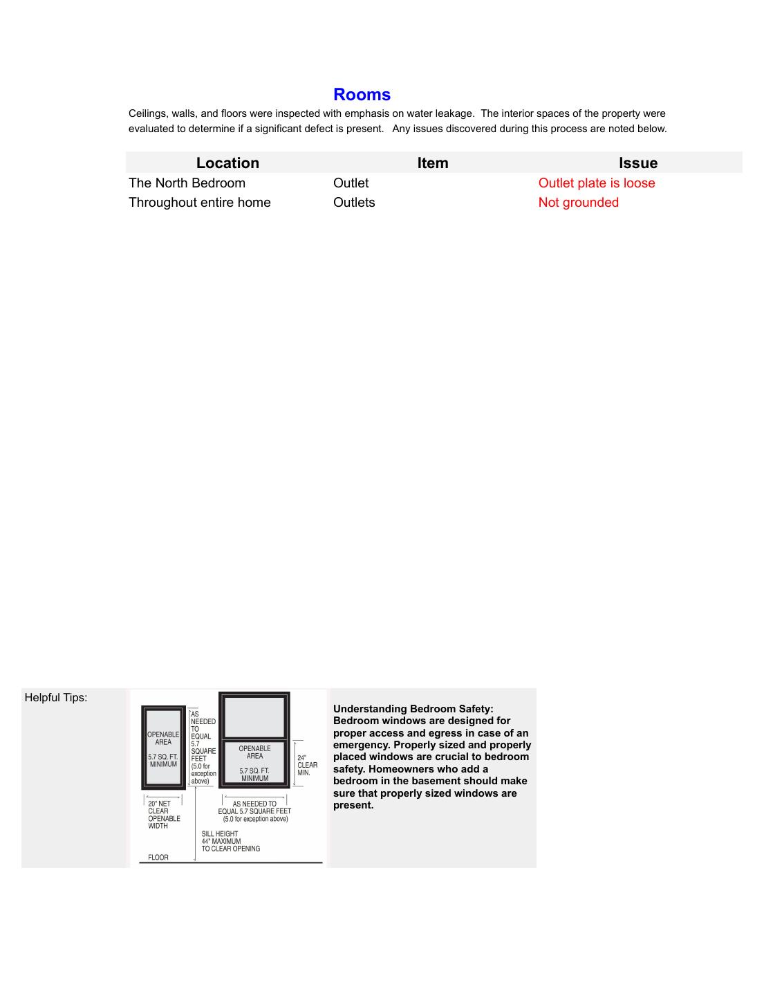 Sample inspection report page 24